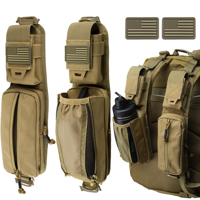 MOLLE Water Bottle & Utility Pouch