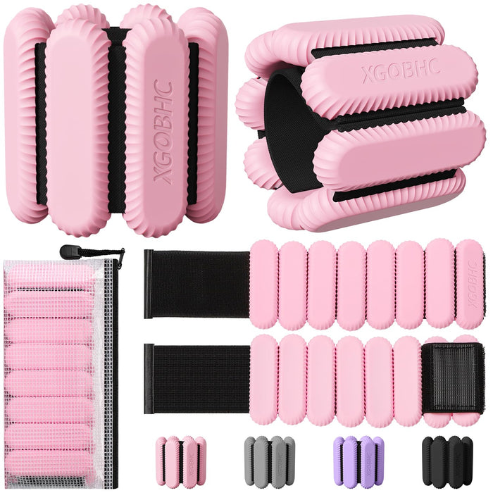 Adjustable Wrist & Ankle Weights – 2 lb Set
