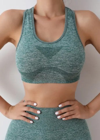 Seamless High-Support Sports Bra