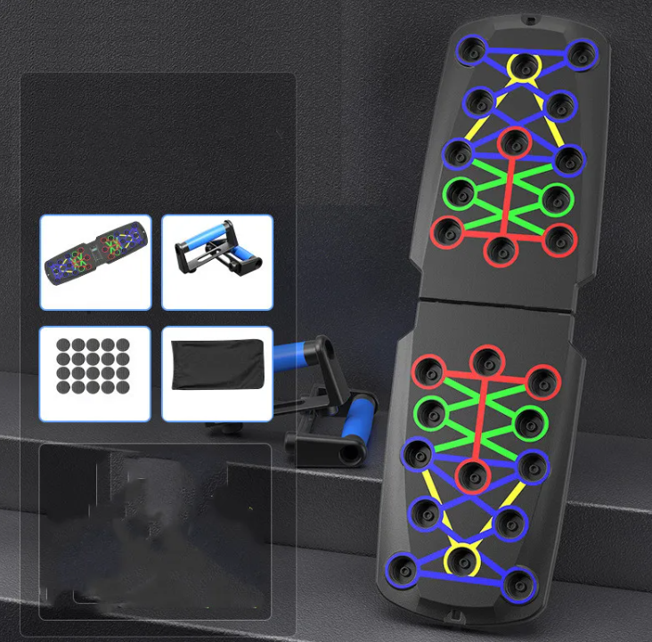 Multi-Grip Push-Up Training Board