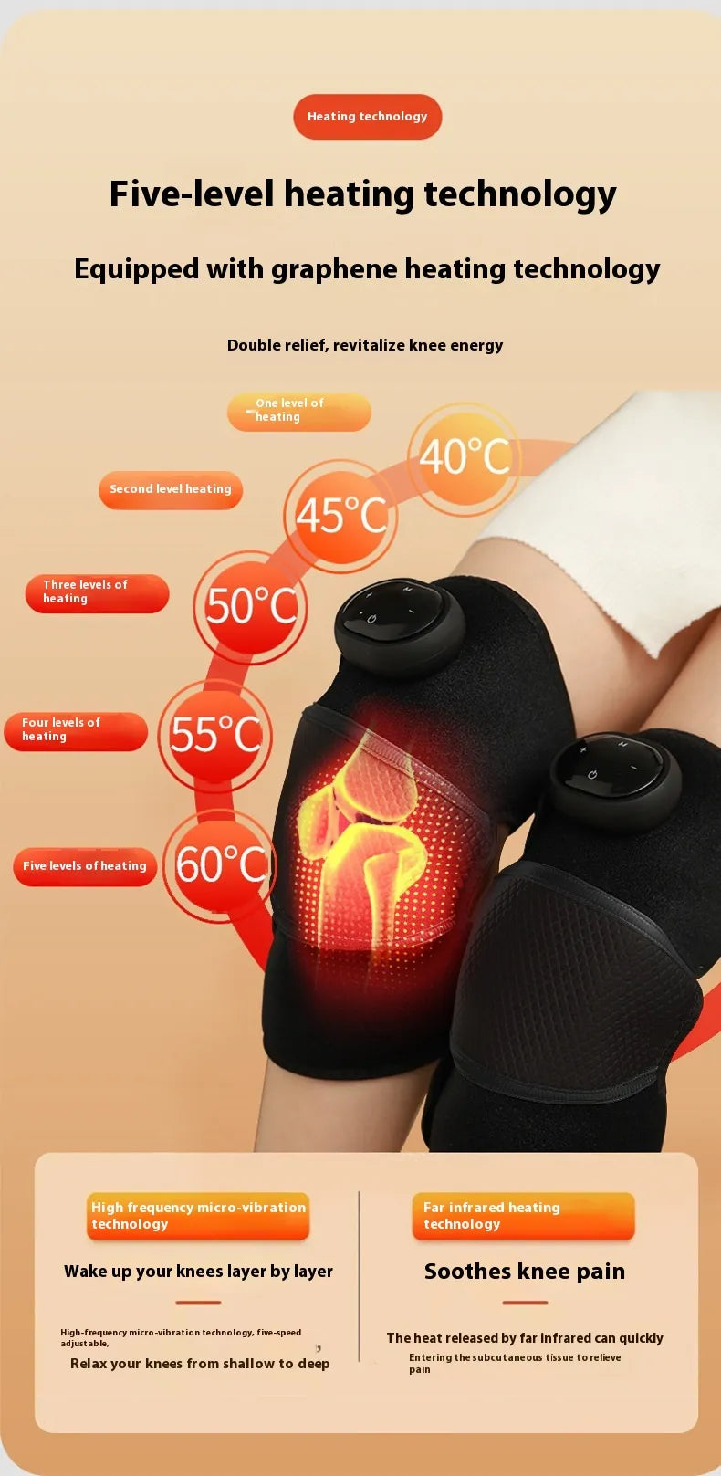 Electric Heated Knee Pads