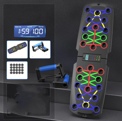 Multi-Grip Push-Up Training Board