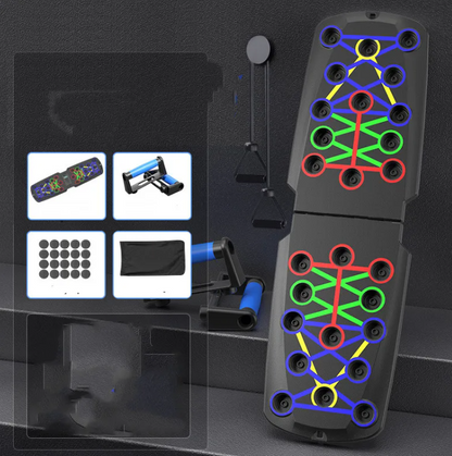 Multi-Grip Push-Up Training Board