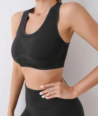 Seamless High-Support Sports Bra