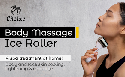 Stainless Steel Body Ice Roller