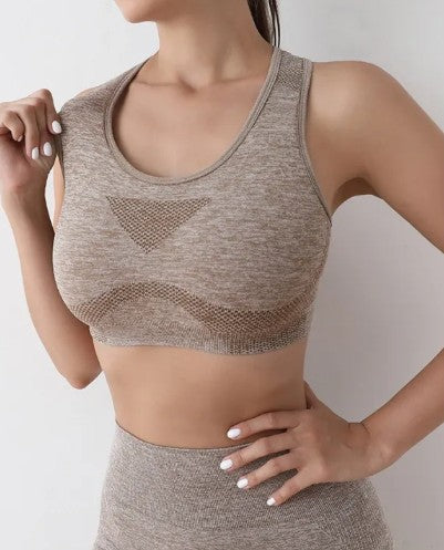 Seamless High-Support Sports Bra