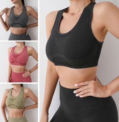 Seamless High-Support Sports Bra
