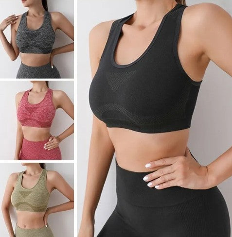 Seamless High-Support Sports Bra