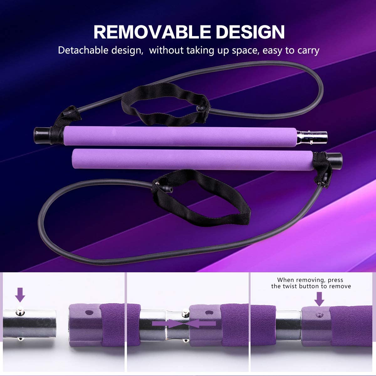 Portable Pilates Bar Kit