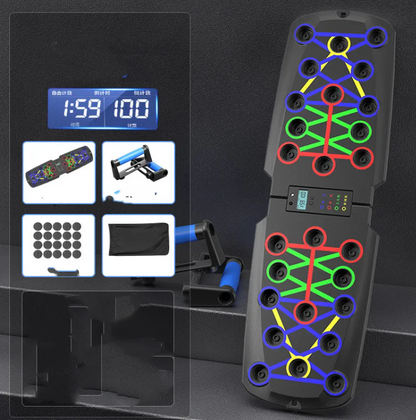 Multi-Grip Push-Up Training Board