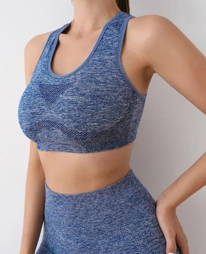 Seamless High-Support Sports Bra