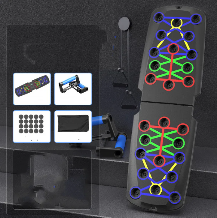 Multi-Grip Push-Up Training Board
