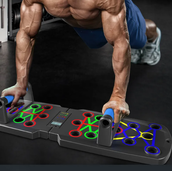 Multi-Grip Push-Up Training Board