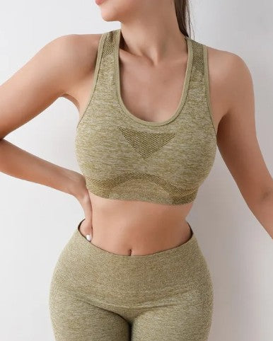 Seamless High-Support Sports Bra
